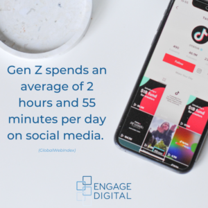 how much time does gen z spend on social media