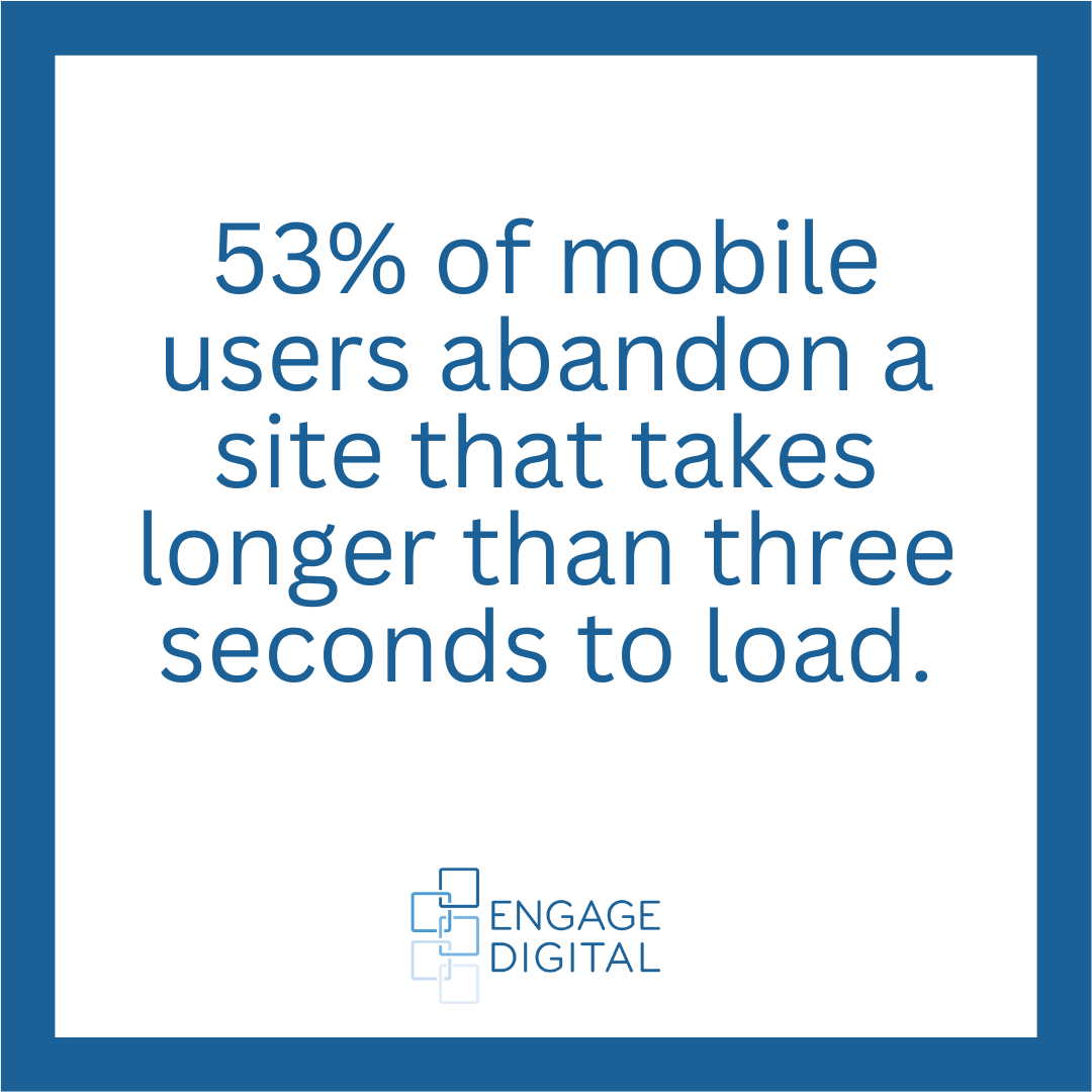 how mobile loading speed helps a website