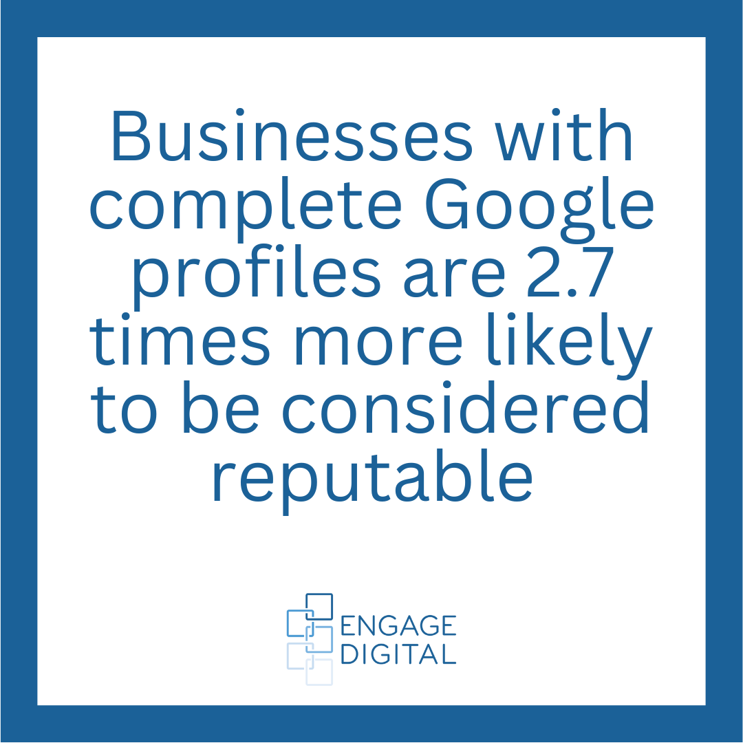 benefits of a google business profile 