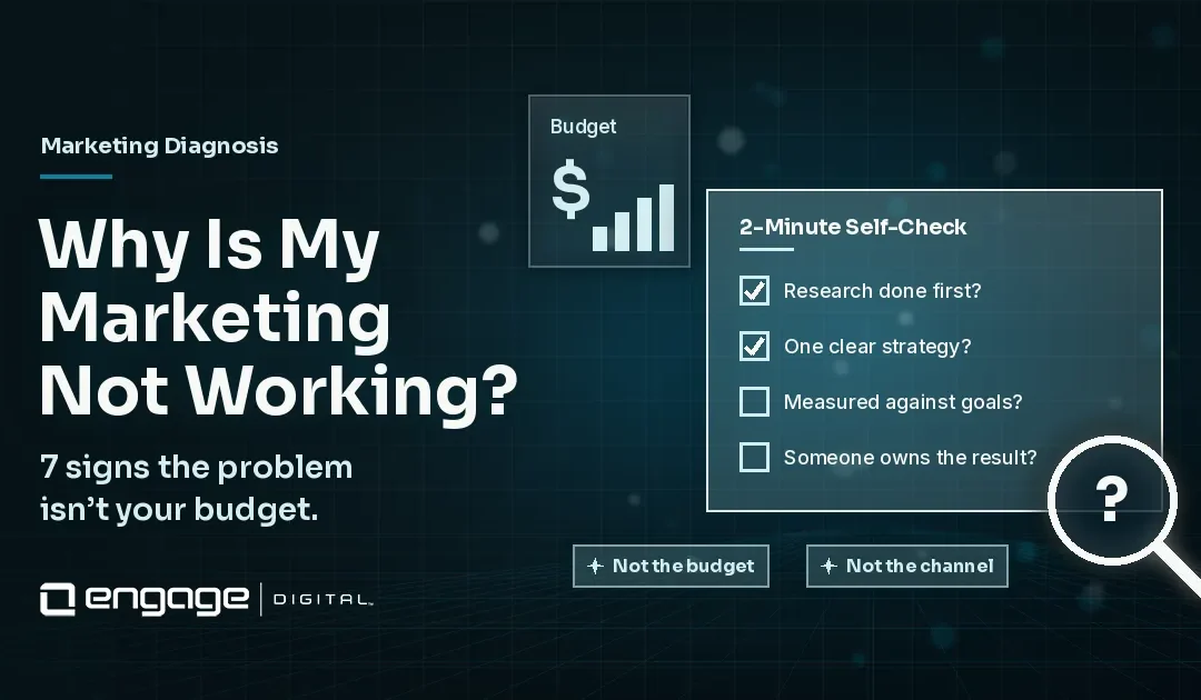 Why Is My Marketing Not Working? 7 Signs the Problem Isn’t Your Budget